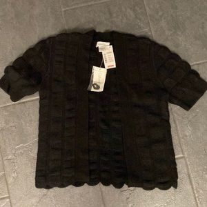 NWT Calvin Klein short sleeved cardigan